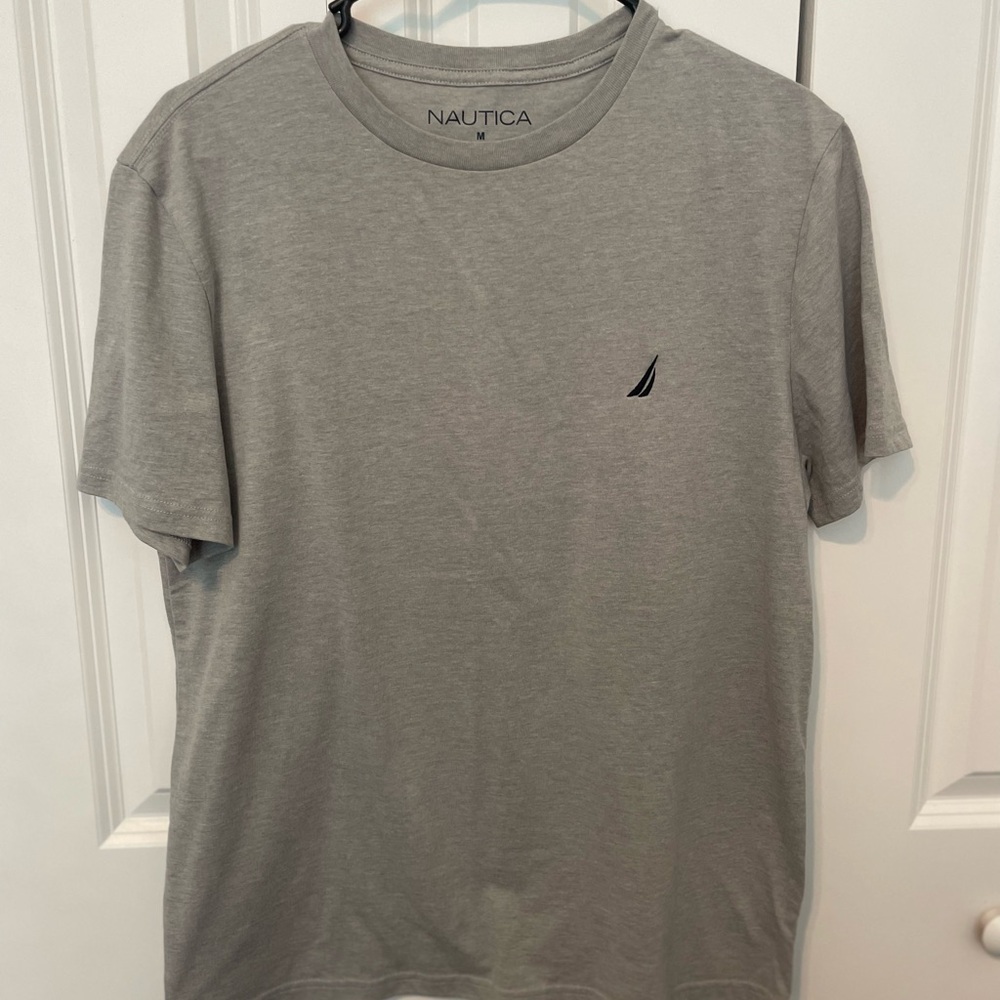 Nautica Men's Gray Short Sleeve Tee